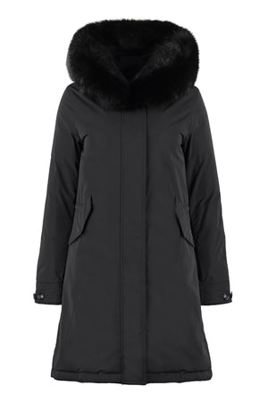 Keystone fur trimmed hood parka-0